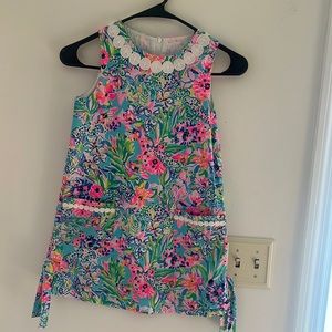Lily Pulitzer floral dress Girls size 7